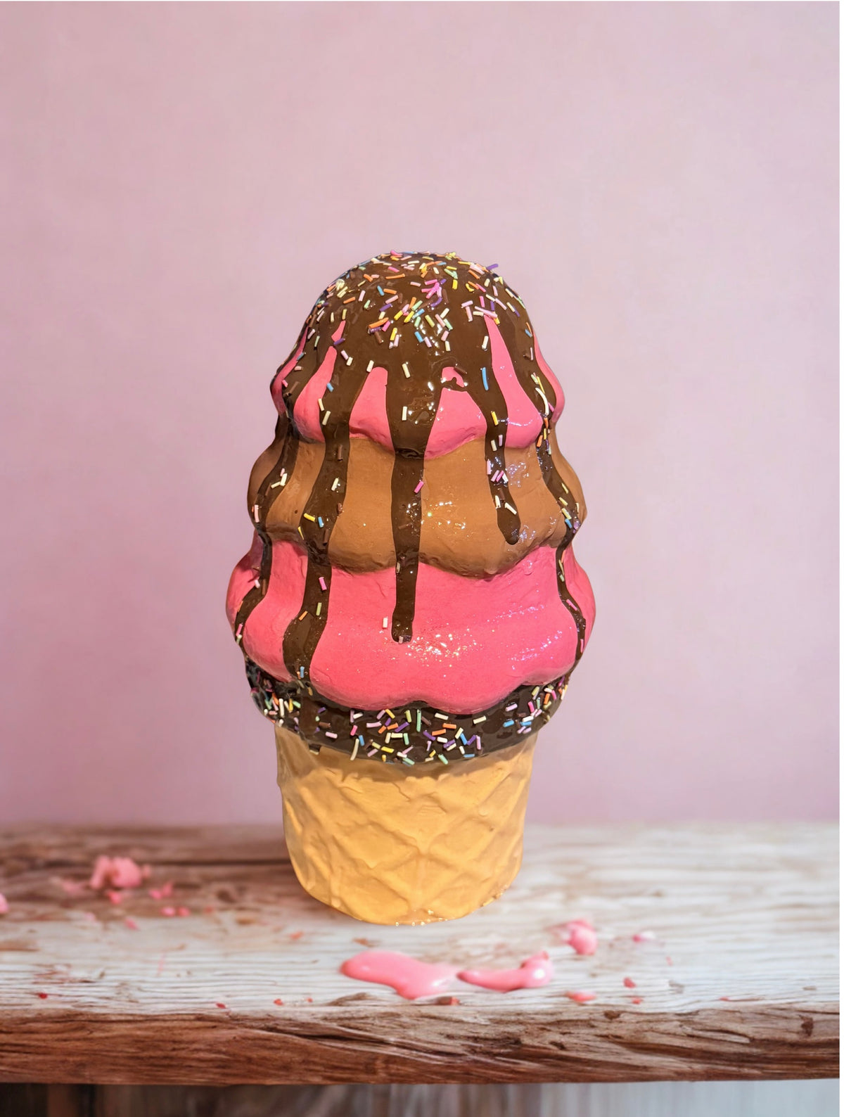 Ice Cream by Bee the Light Art Studio