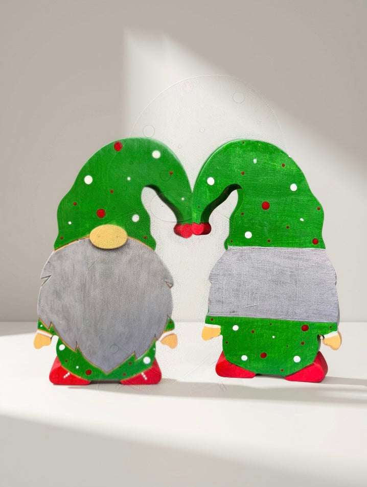 xmas Gnome by Bee the Light Art Studio