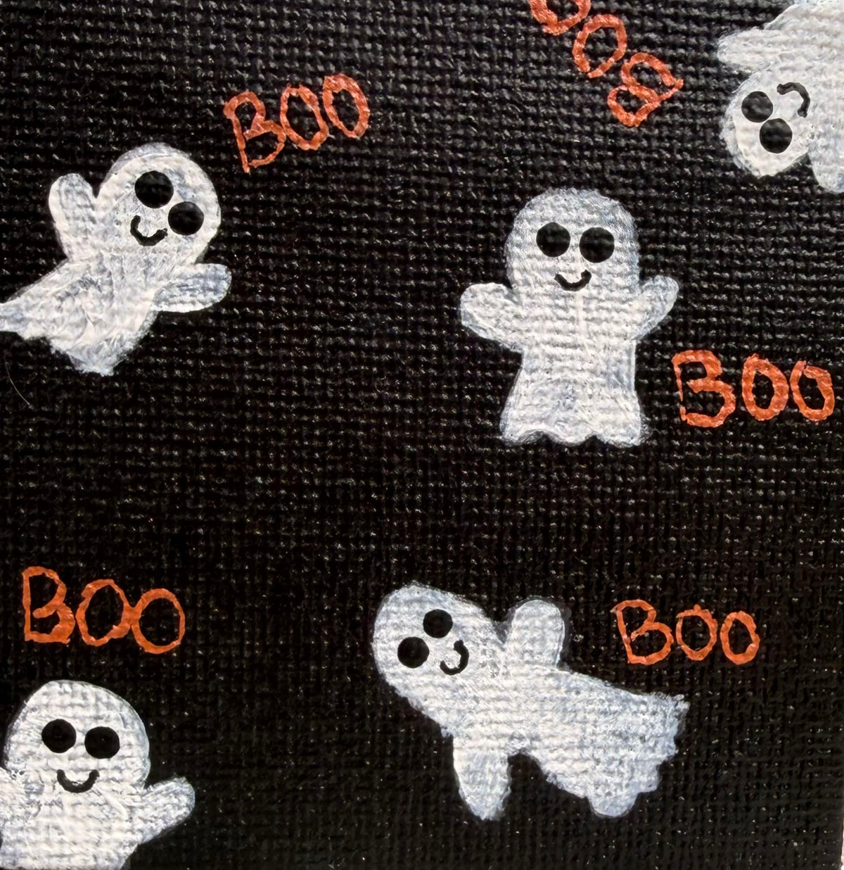 Mini Canvases — BOO