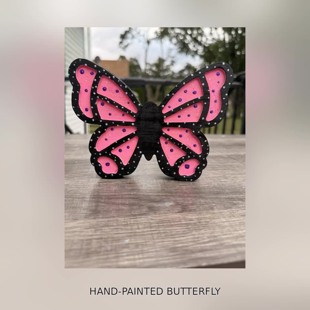 Wooden Art — Butterfly