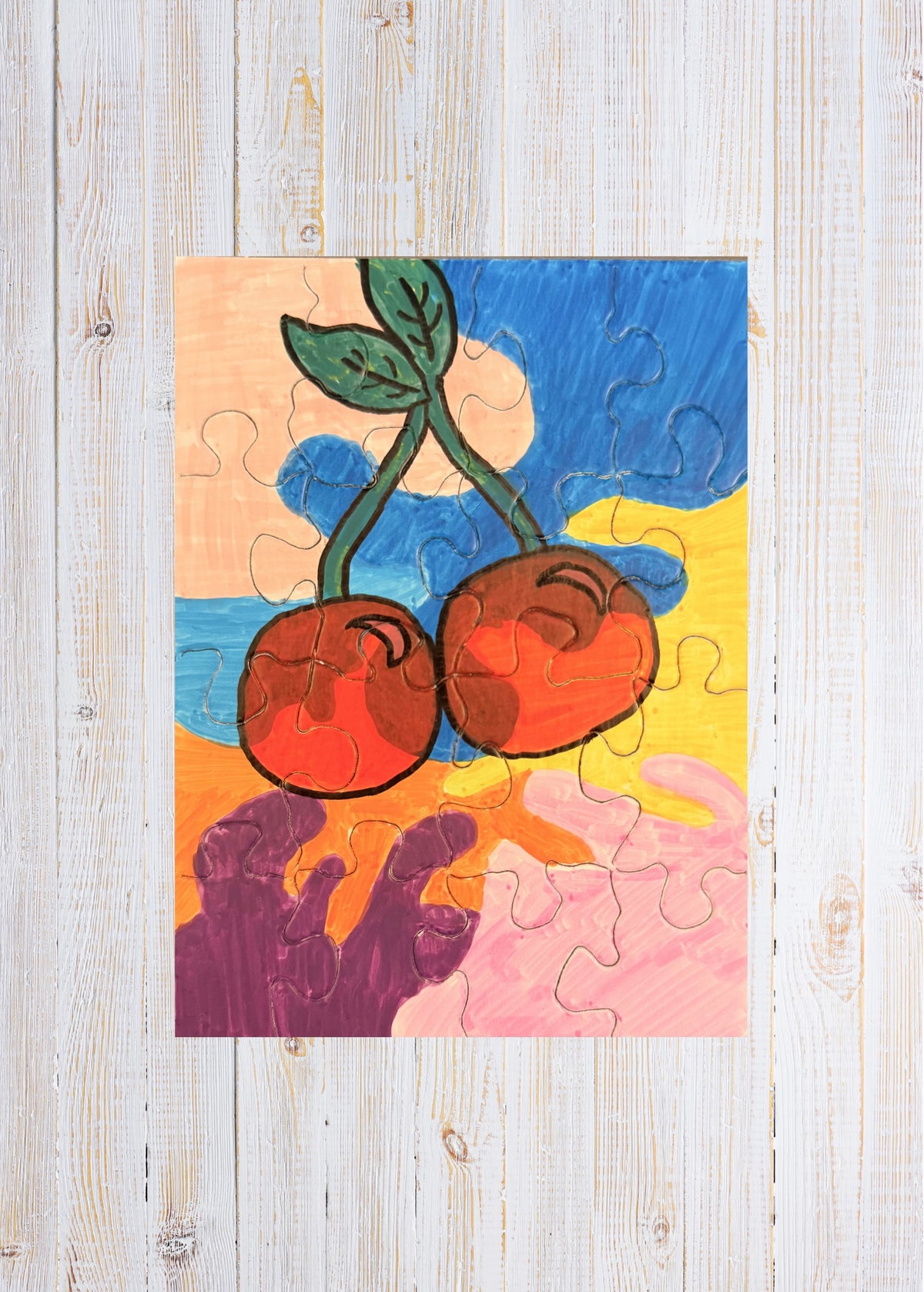 Cherry Pop by Bee the Light Art Studio