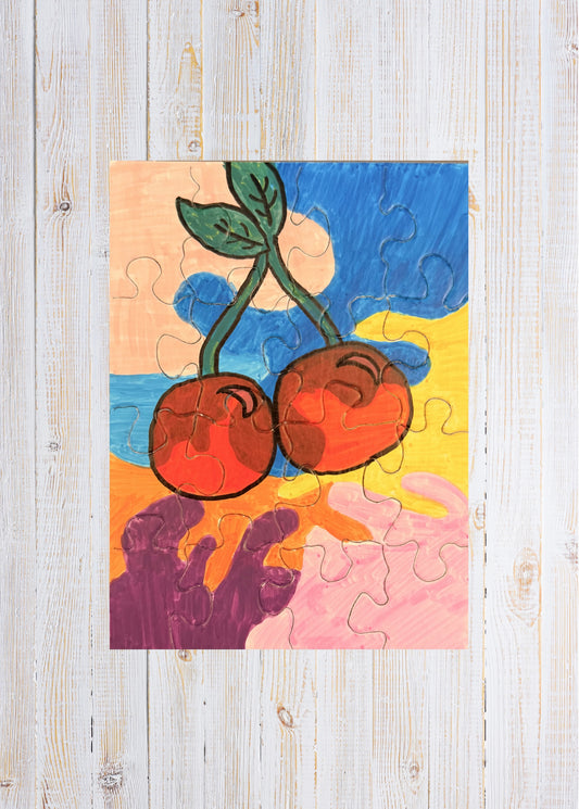 Cherry Pop by Bee the Light Art Studio