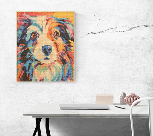 Dog by Bee the Light Art Studio