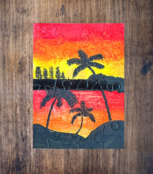 Hawaii Sunset by Bee the Light Art Studio