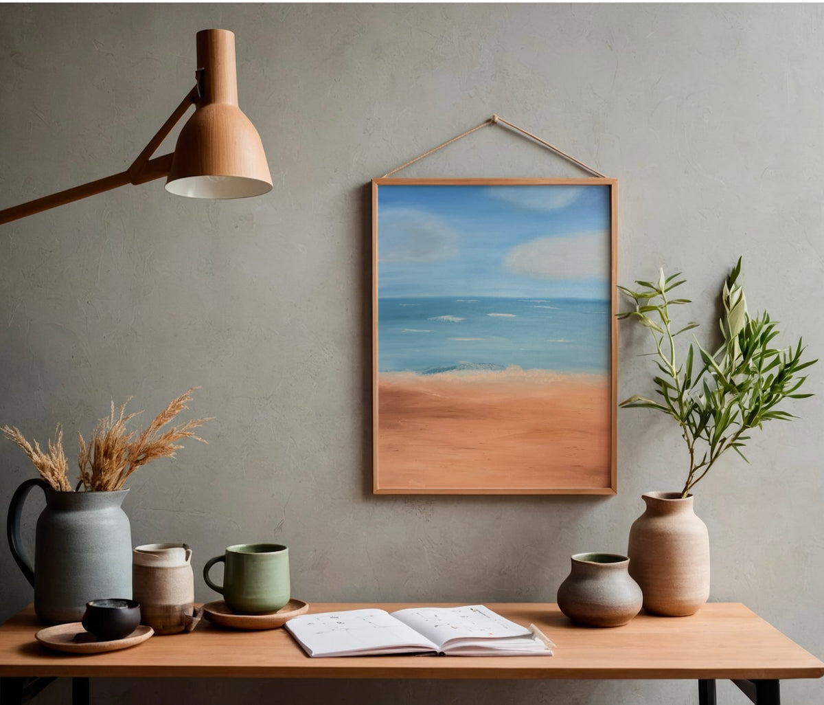Simply Beach by Bee the Light Art Studio