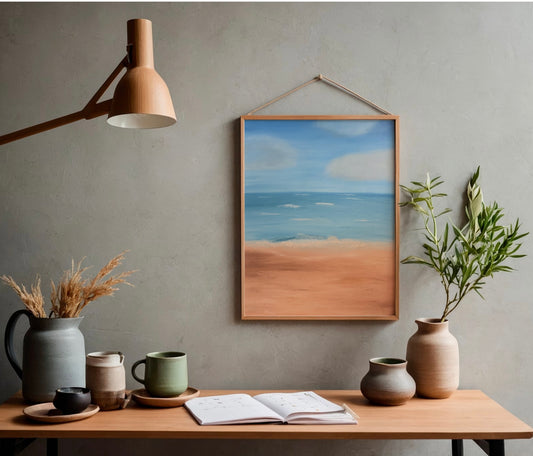 Simply Beach by Bee the Light Art Studio