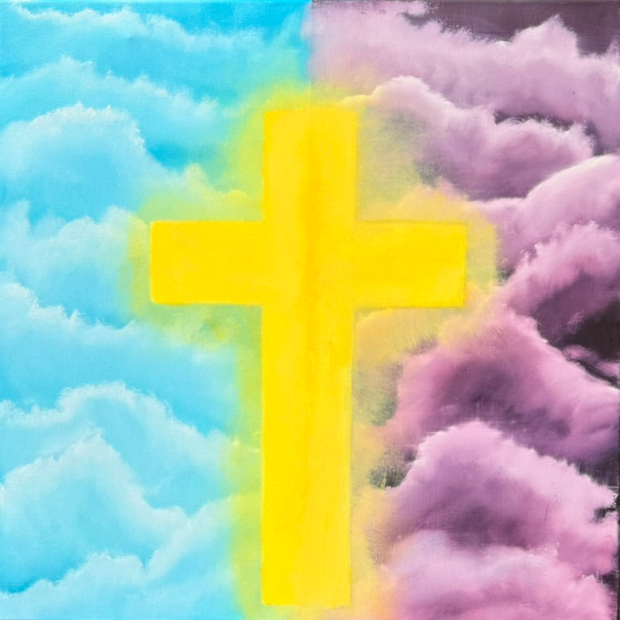Cross by Bee the Light Art Studio