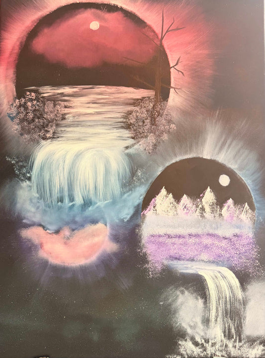 Double Portal by Bee the Light Art Studio