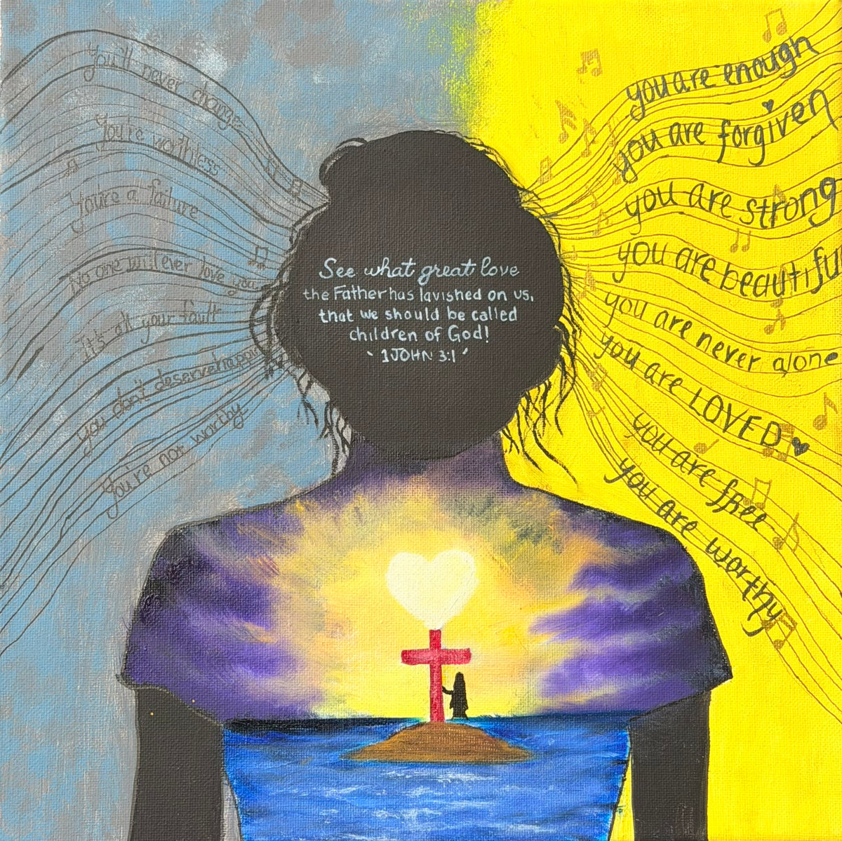 Changed by Bee the Light Art Studio
