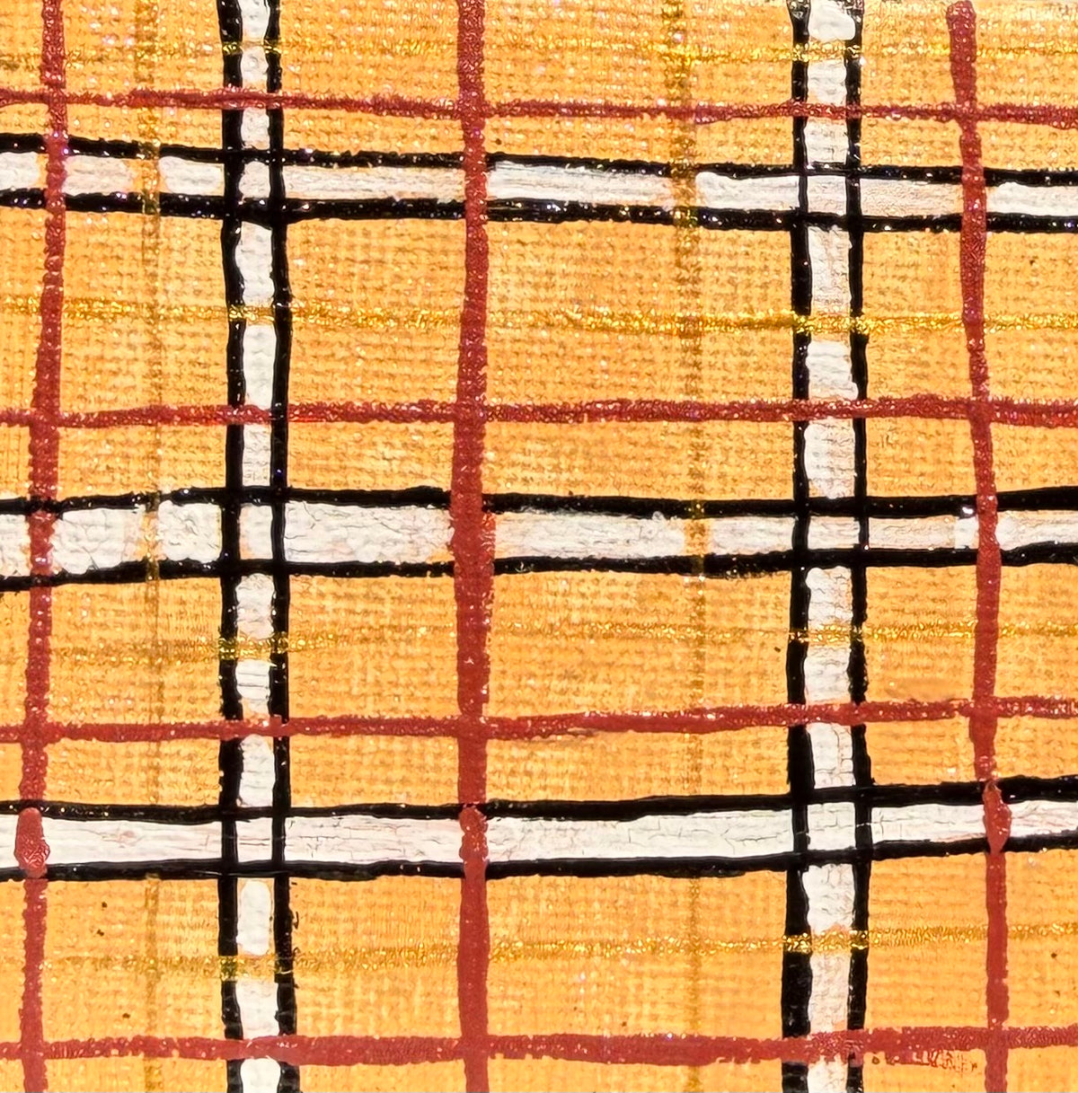 Plaid by Bee the Light Art Studio