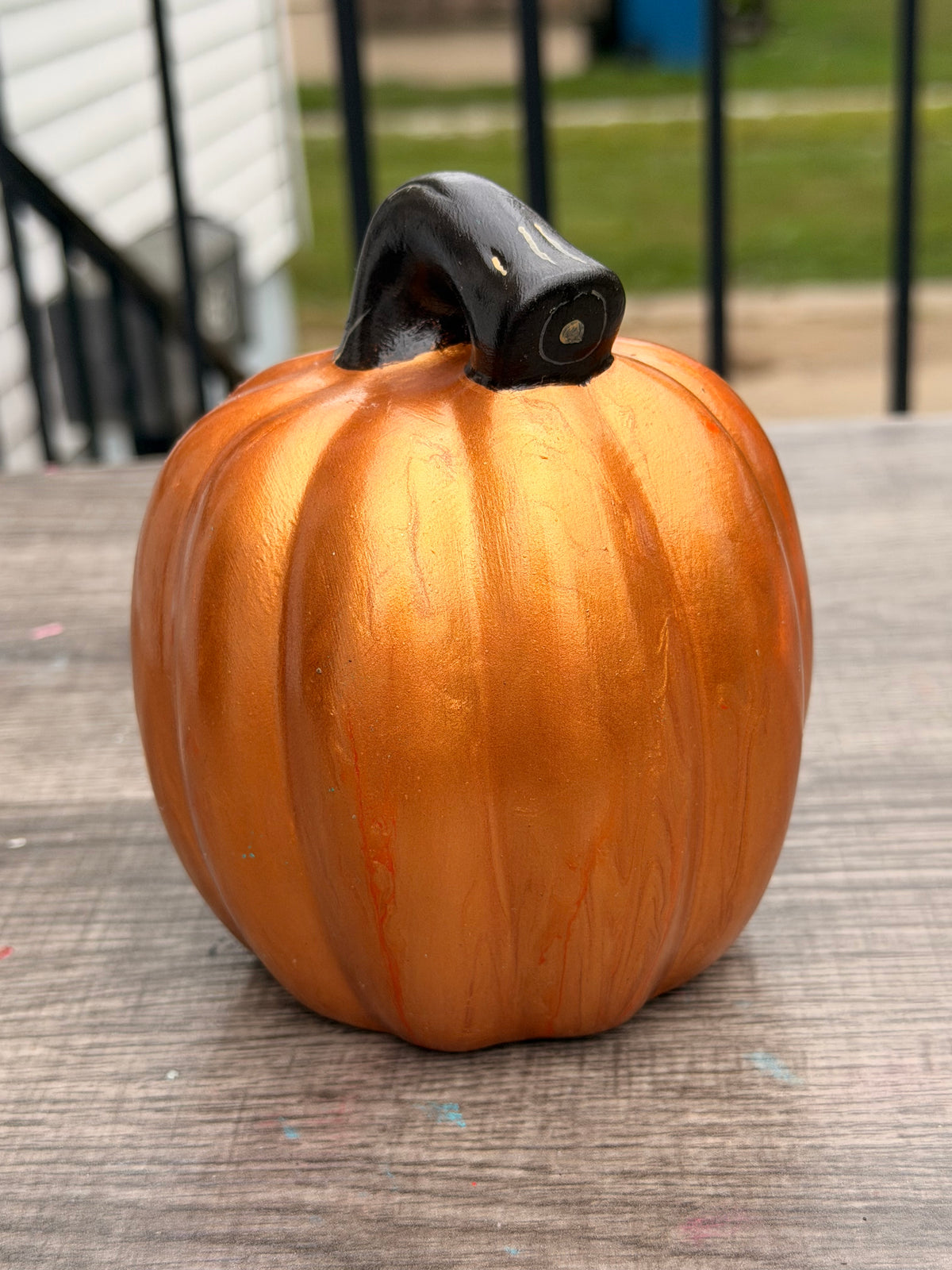 Reg Pumpkin by Bee the Light Art Studio