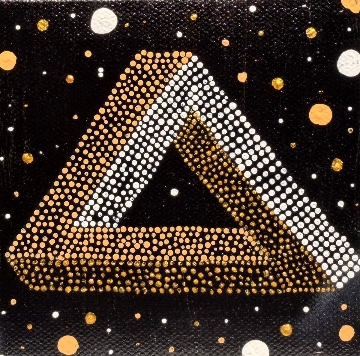 Triangle by Bee the Light Art Studio