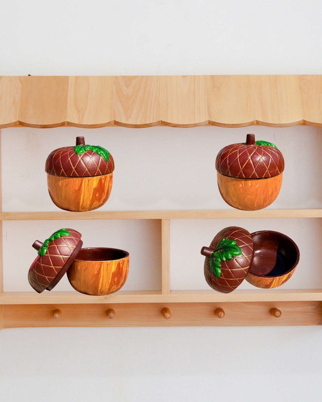 Hidden Acorn by Bee the Light Art Studio